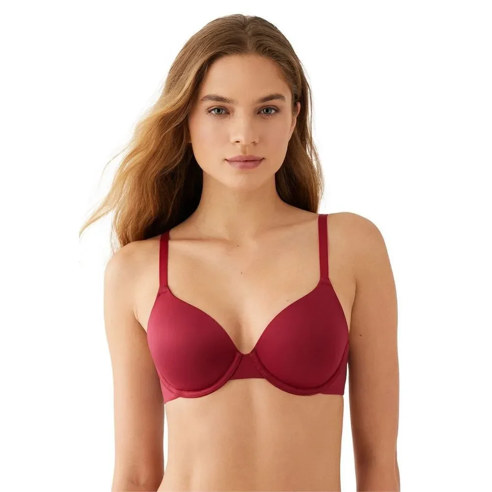 B.Tempt’d by Wacoal NWT Future Foundation T-Shirt Bra Rhubarb 34C